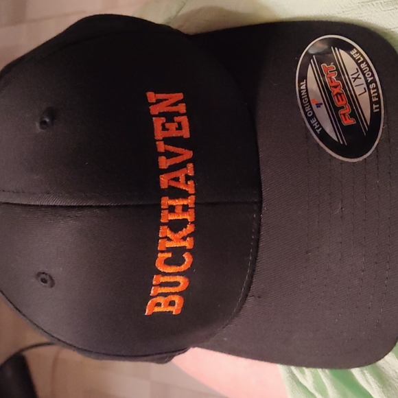 Buckhaven large/xl flexfit nwt black hat - Picture 1 of 6